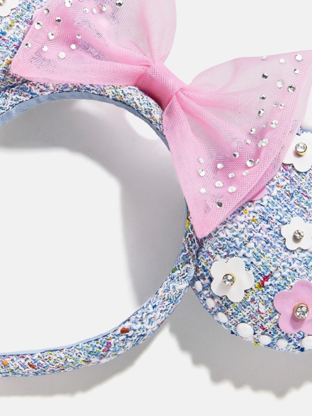 Baublebar Disney 2026 Minnie Mouse Tweed Flower Ears - Picture 5 of 5